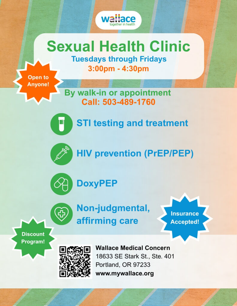Sexual Health Clinic Flier